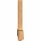 Ekena Millwork Eugene Smooth Timber Gable Bracket, Western Red Cedar, 96"W x 28"H x 3 1/2"D x 5 1/2"F, 7/12 Pitch GBW096X28X0406EUG00SWR - alternate 4